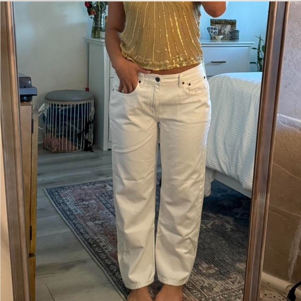 Etica White Jeans